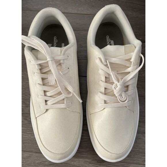 Allbirds Canvas Pacers Womens Natural White Size 10 NWOB - Picture 4 of 6